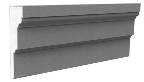 Exterior Cornice Molding 3 1/2" x 12 3/4"