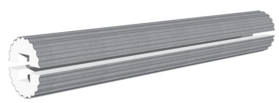 Exterior Fluted Column