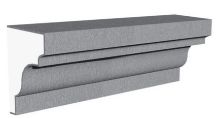 Exterior Sill Molding 4" x 6"