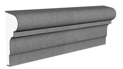 Exterior Trim Molding 2 3/8" x 6 1/4"