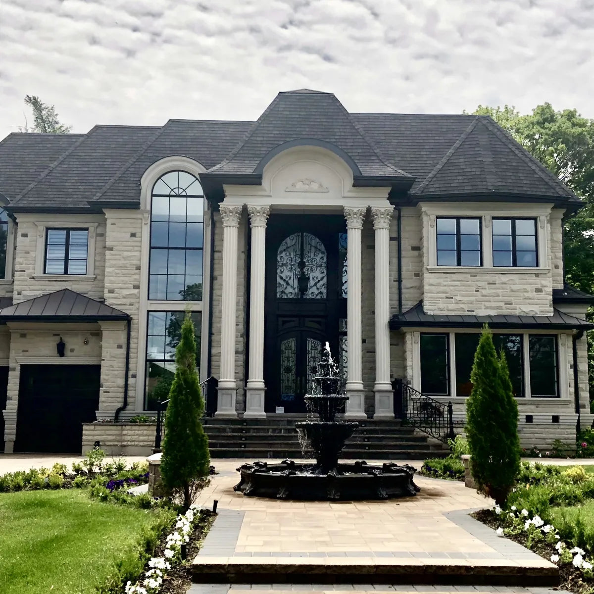 Exterior and interior moldings for homes and buildings